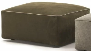 Frigerio Salotti Пуф из квадратной ткани с обивкой