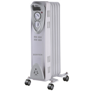 9021184 Масляный обогреватель Zerten MRS-10 серый