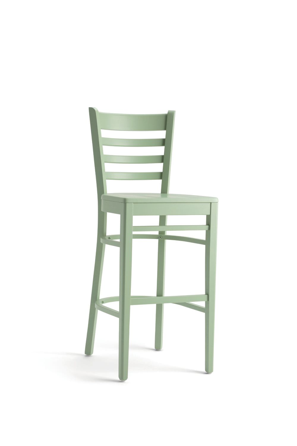 Высокий стул из бука со спинкой Palma Америка ARCH-00064447 - Вид №11