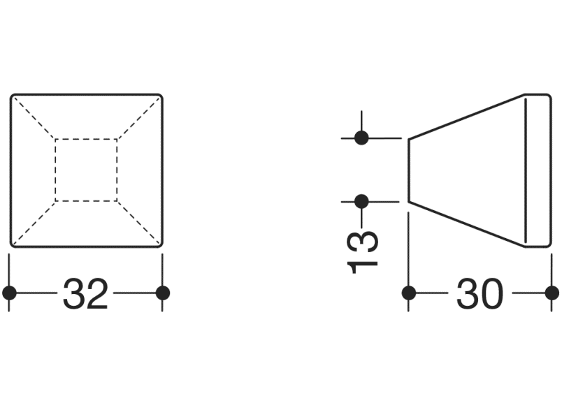 547.32.1 мебельная ручка HEWI USA Produkte  - Вид №16