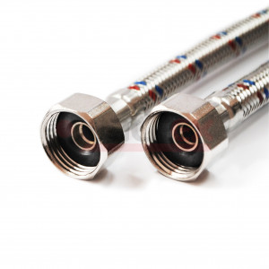 S/S 350сm В-В Valfex Гибкая подводка для воды (внутр.-внутр.)