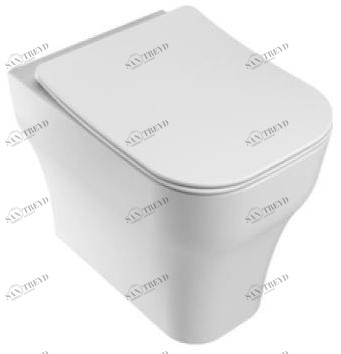 Syn1103r01 Приставной унитаз напольный Белый Olympia Ceramica Synthesis eco Италия