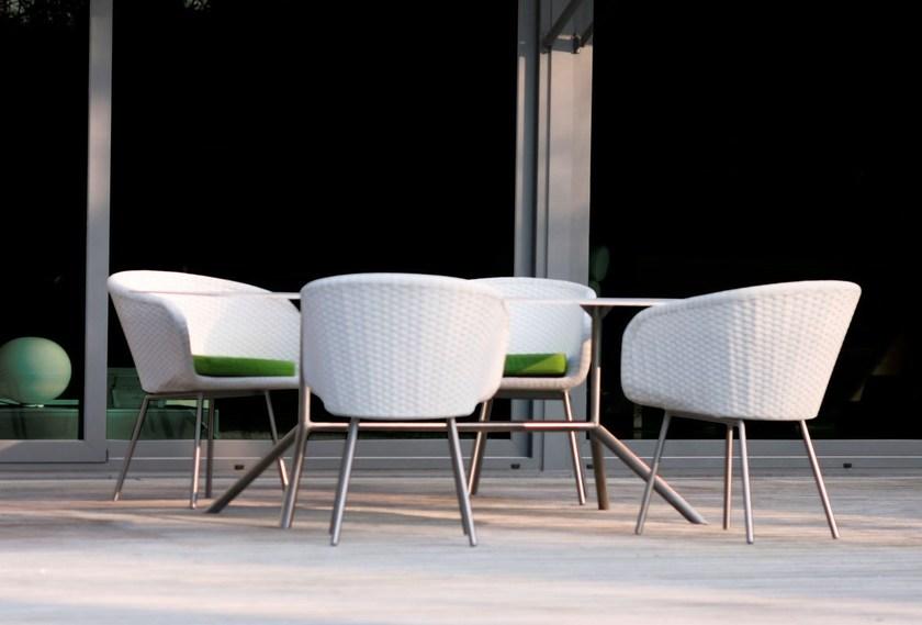 FueraDentro Прямоугольный садовый стол из стали Shell sun-id-1461000 - Вид №4