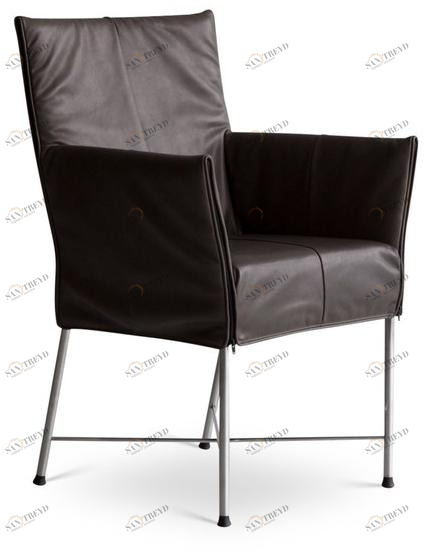 Montis Мягкое кожаное кресло с подлокотниками Geraldine sun-id-1363669