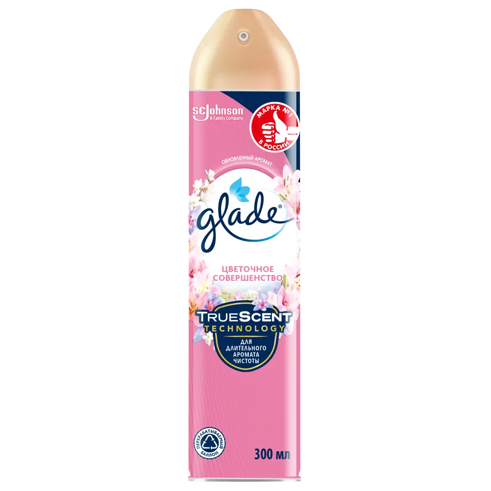 GLADE Цветочное совершенство - аэрозольный освежитель с ароматом цветущего сада 82454649 STLM-0027457