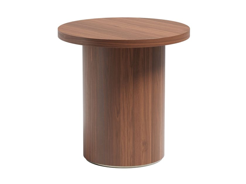 Высокий круглый деревянный журнальный столик Capital Collection ICARO ARCH-00123470