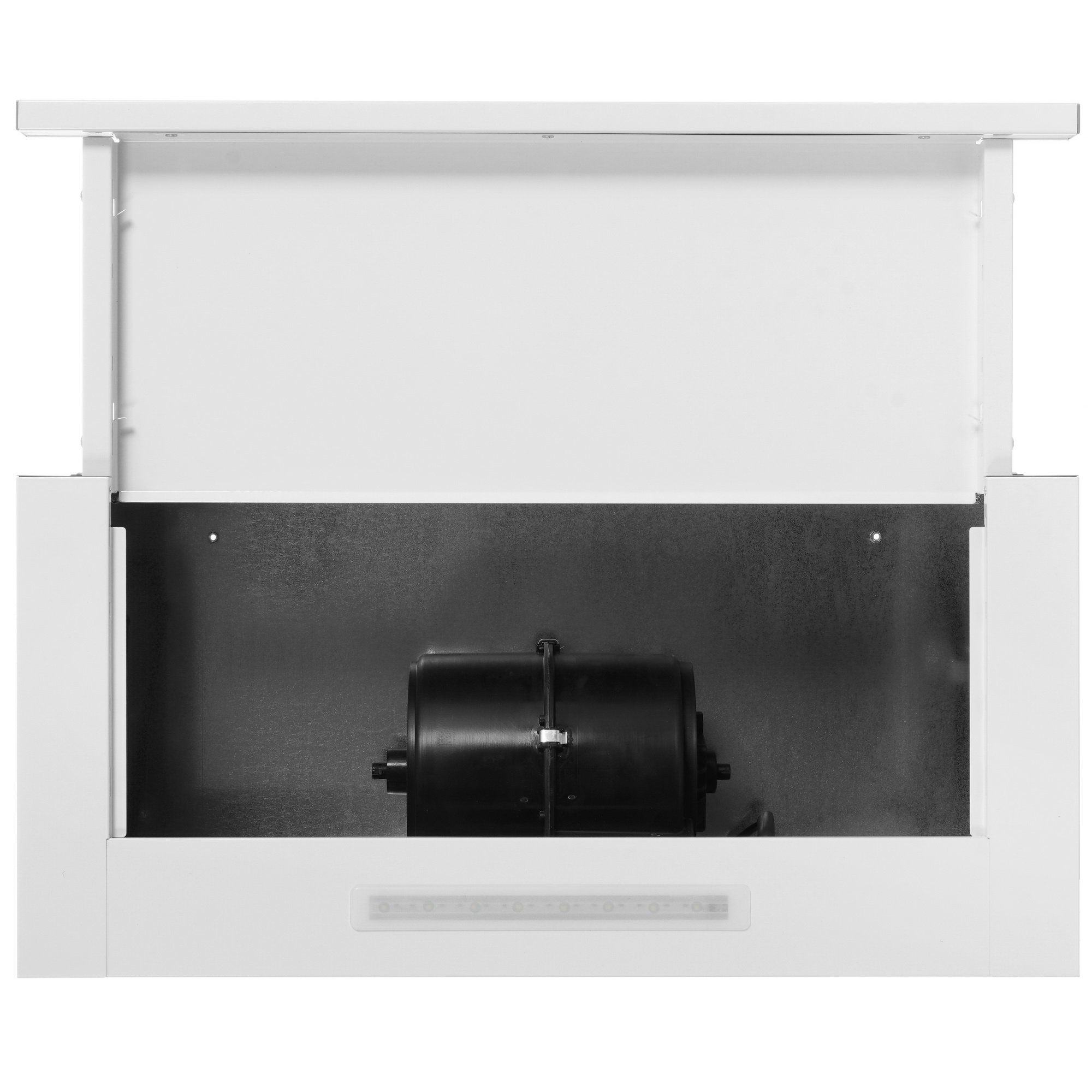 9905541 Вытяжка телескопическая Evelux TEL 60 W белый/белый STDN-0047736 - Вид №9