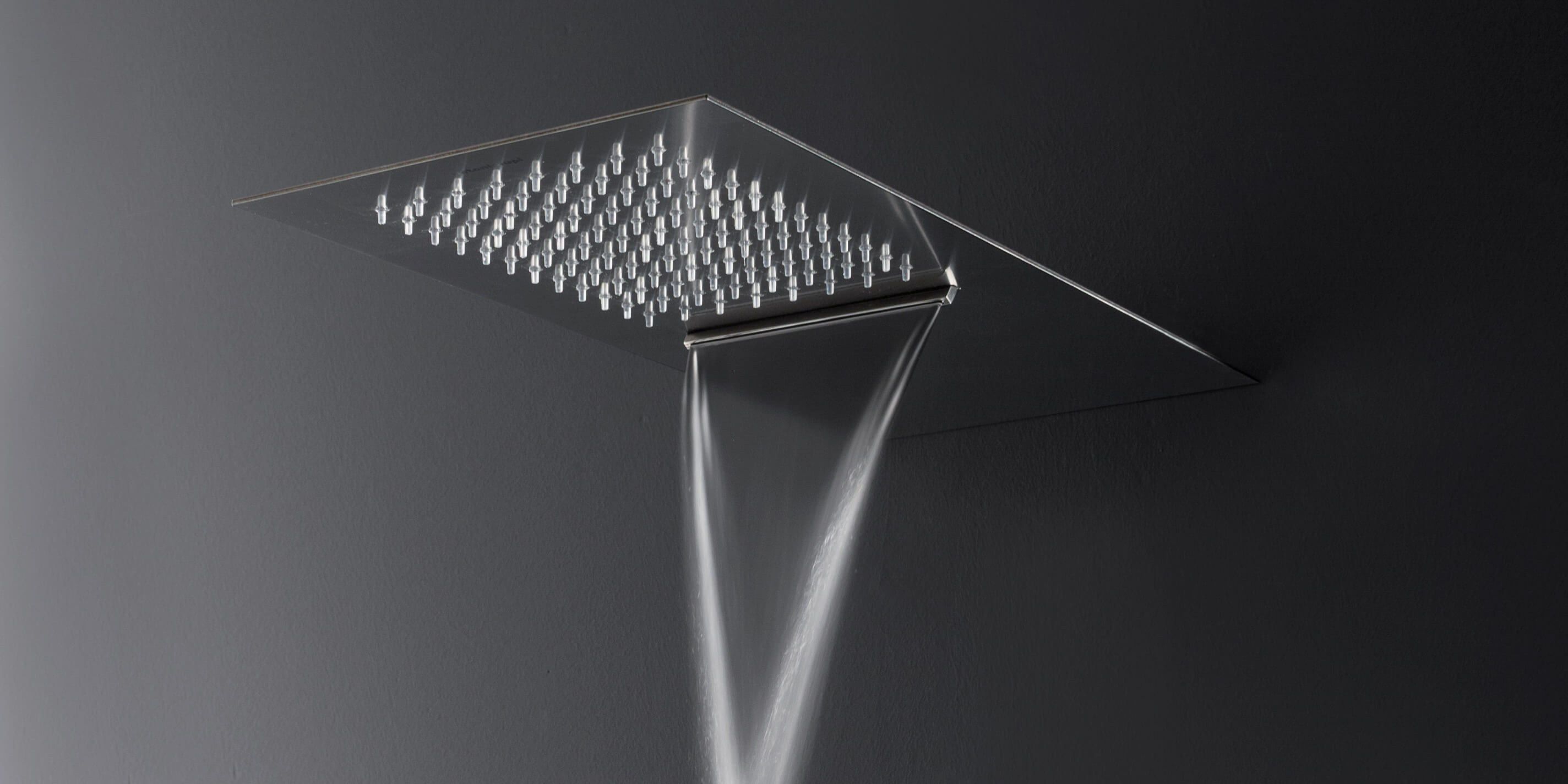 Нержавеющая сталь ультра-плоский настенный водопад душевая головка Antoniolupi BILASTRA ARCH-00114987 - Вид №1