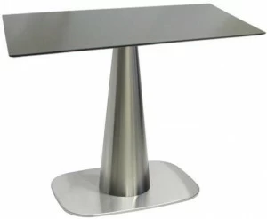 Vela Arredamenti Прямоугольный стол из нержавеющей стали Rondocono