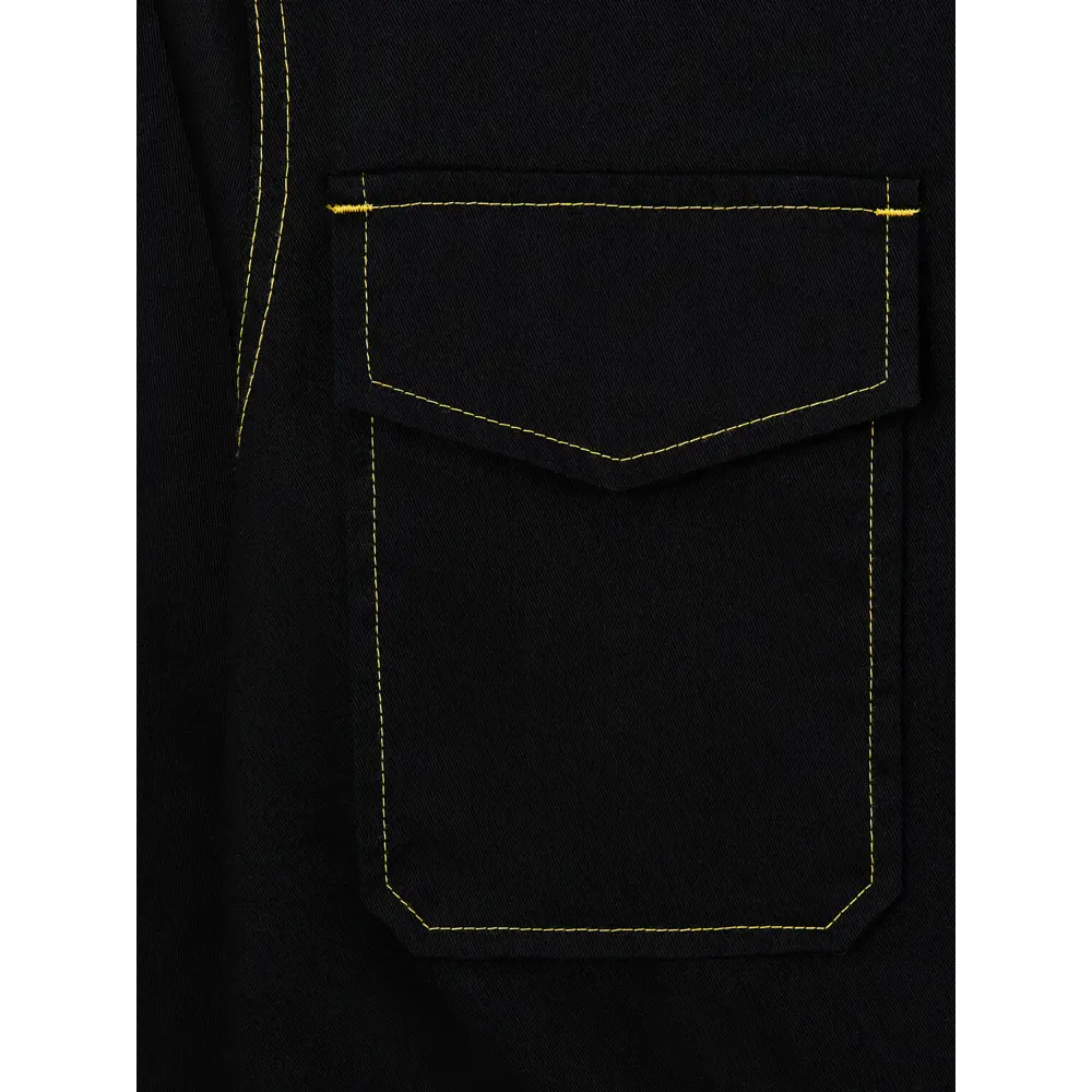 Рабочий комбинезон Dowell D83252 черный M/50 89433428 STLM-1563331 - Вид №3