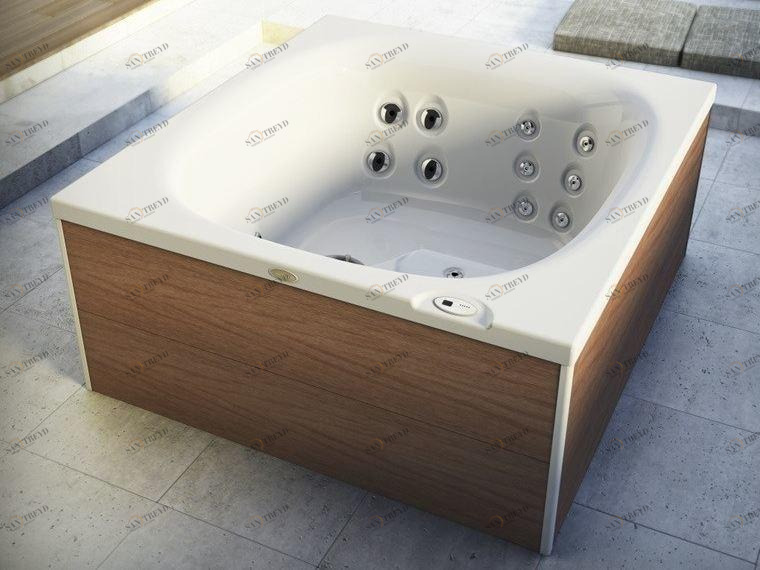 Jacuzzi® Наземный мини-бассейн с гидромассажем на 2 места Italian design sun-id-1475911