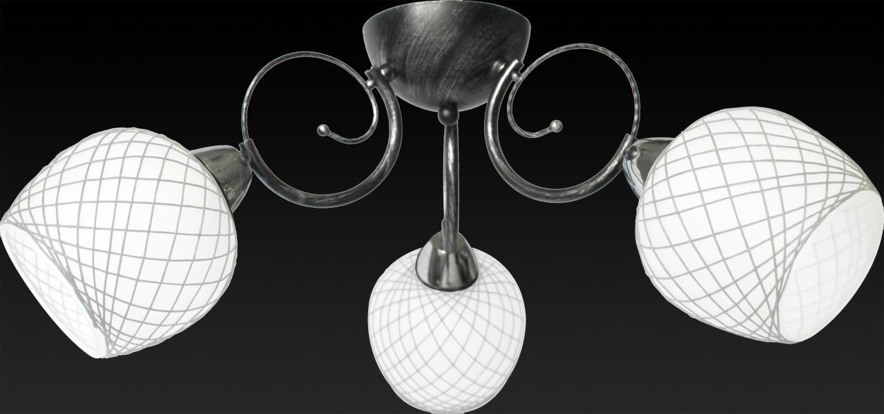 Потолочная люстра Toplight Gloria TL7470X-03BP TOPLIGHT GLORIA 183907 Черный - Вид №1