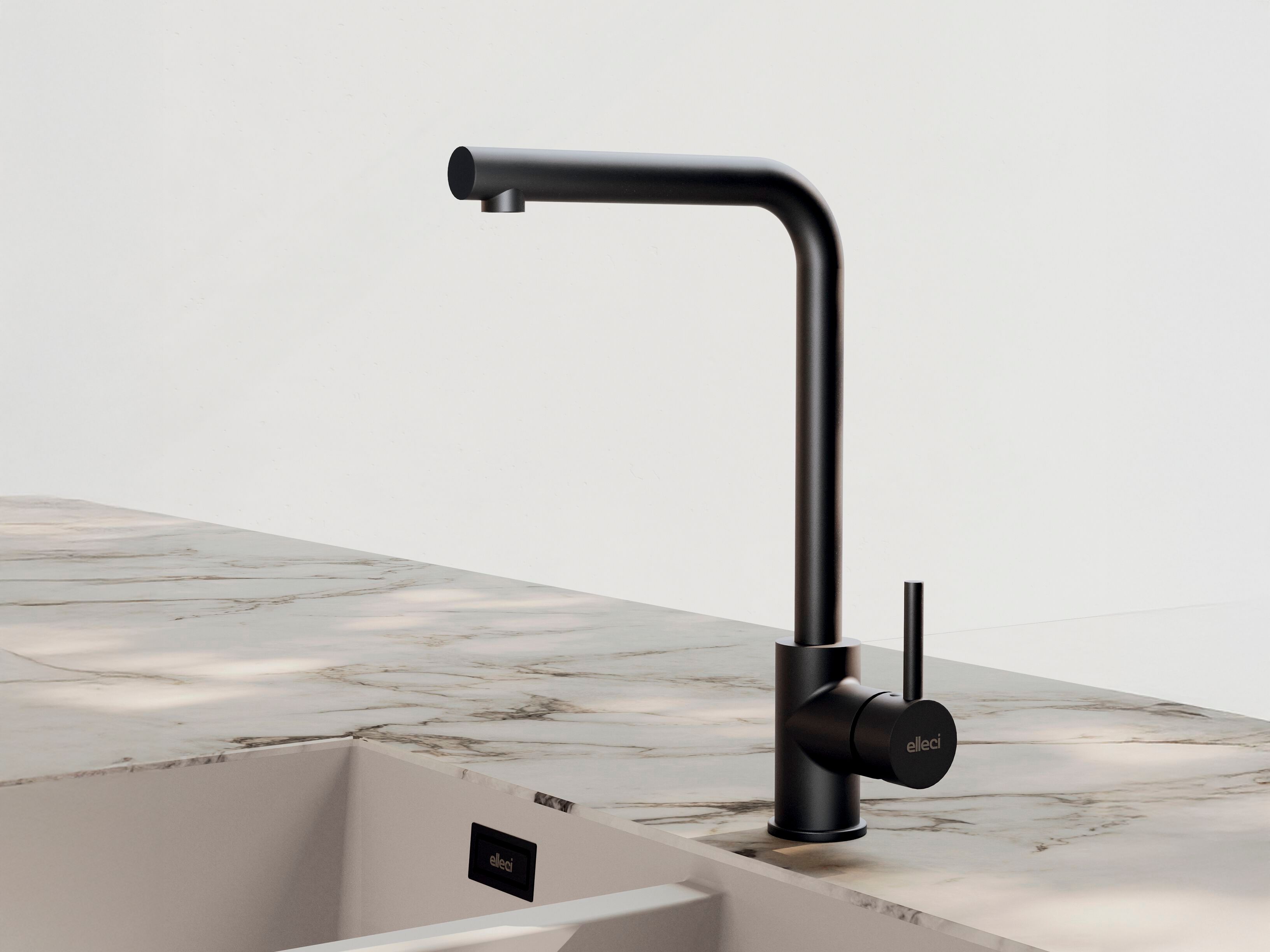 Однорычажный смеситель для кухни с поворотным изливом Elleci Elite Kitchen ARCH-00096193