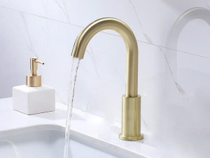 Инфракрасный смеситель для раковины из латуни