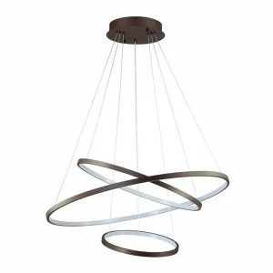 Подвесной светодиодный светильник Odeon Light Saturno 3964/99L ODEON LIGHT ДИЗАЙНЕРСКИЕ, SATURNO 102764 Коричневый