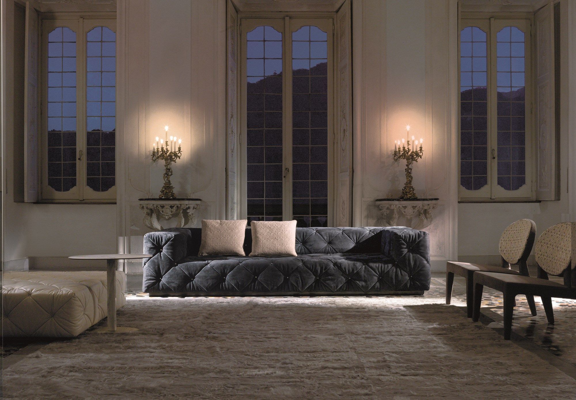 Кожаный диван capitonné Longhi Loveluxe ARCH-00066266 - Вид №3