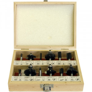 24854 Калибр Набор фрез 1201 (8 mm, 12 шт)