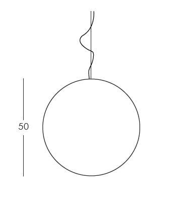 Подвесной светильник из полиэтилена SLIDE ARCH-00084136 - Вид №7
