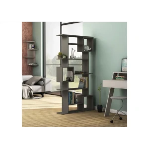91780298 Стеллаж деревянный Leve home 92x173x25 см нагрузка до 5 кг мдф с покрытием цвет светло-коричневый STLM-1343799