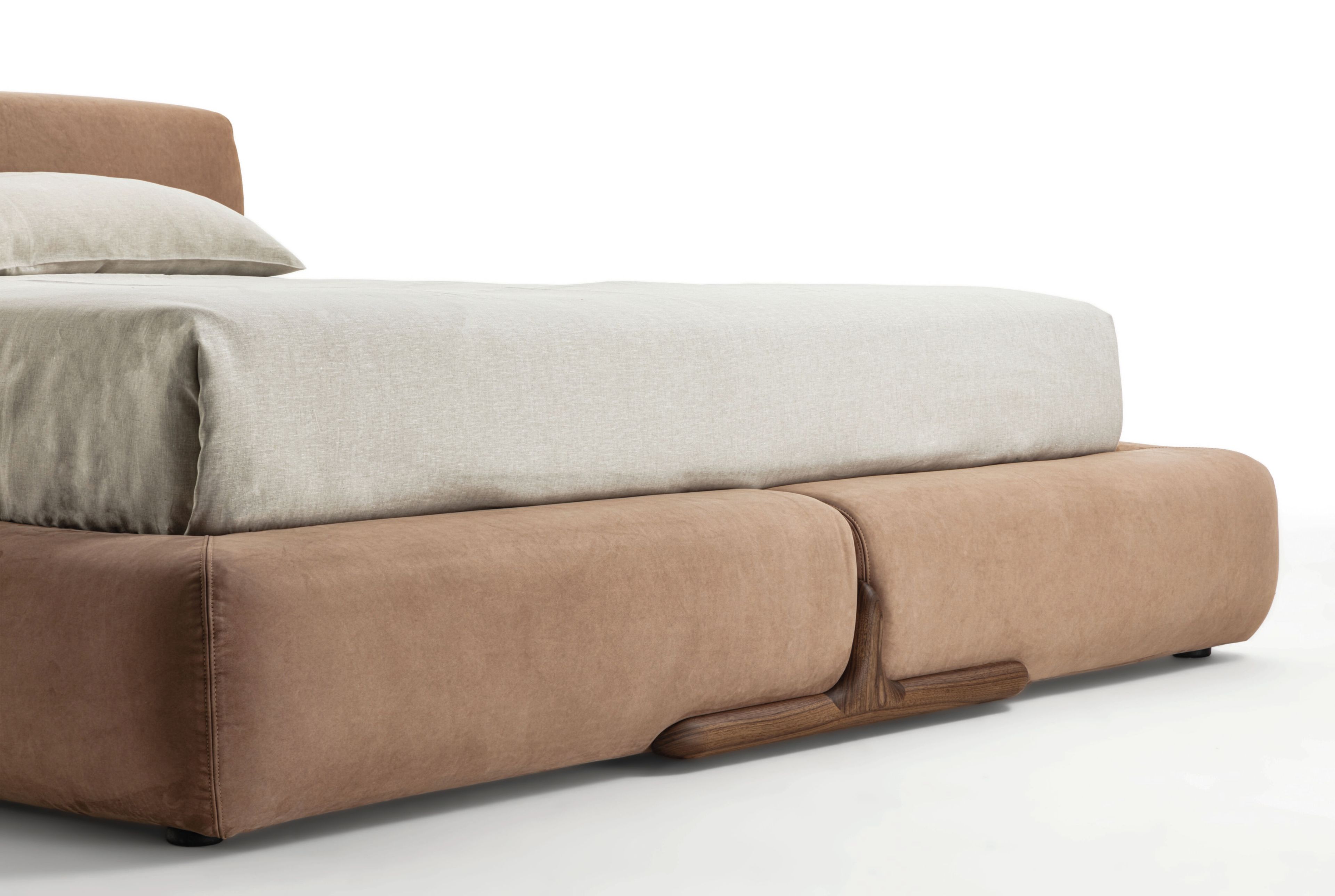 Двуспальная мягкая кровать из ткани Porada Twenty-Four ARCH-00126907 - Вид №11