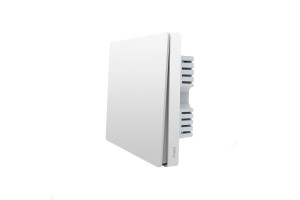 17439918 Настенный выключатель одна клавиша, Wall Switch No Neutral, Single Rocker QBKG04LM AQARA