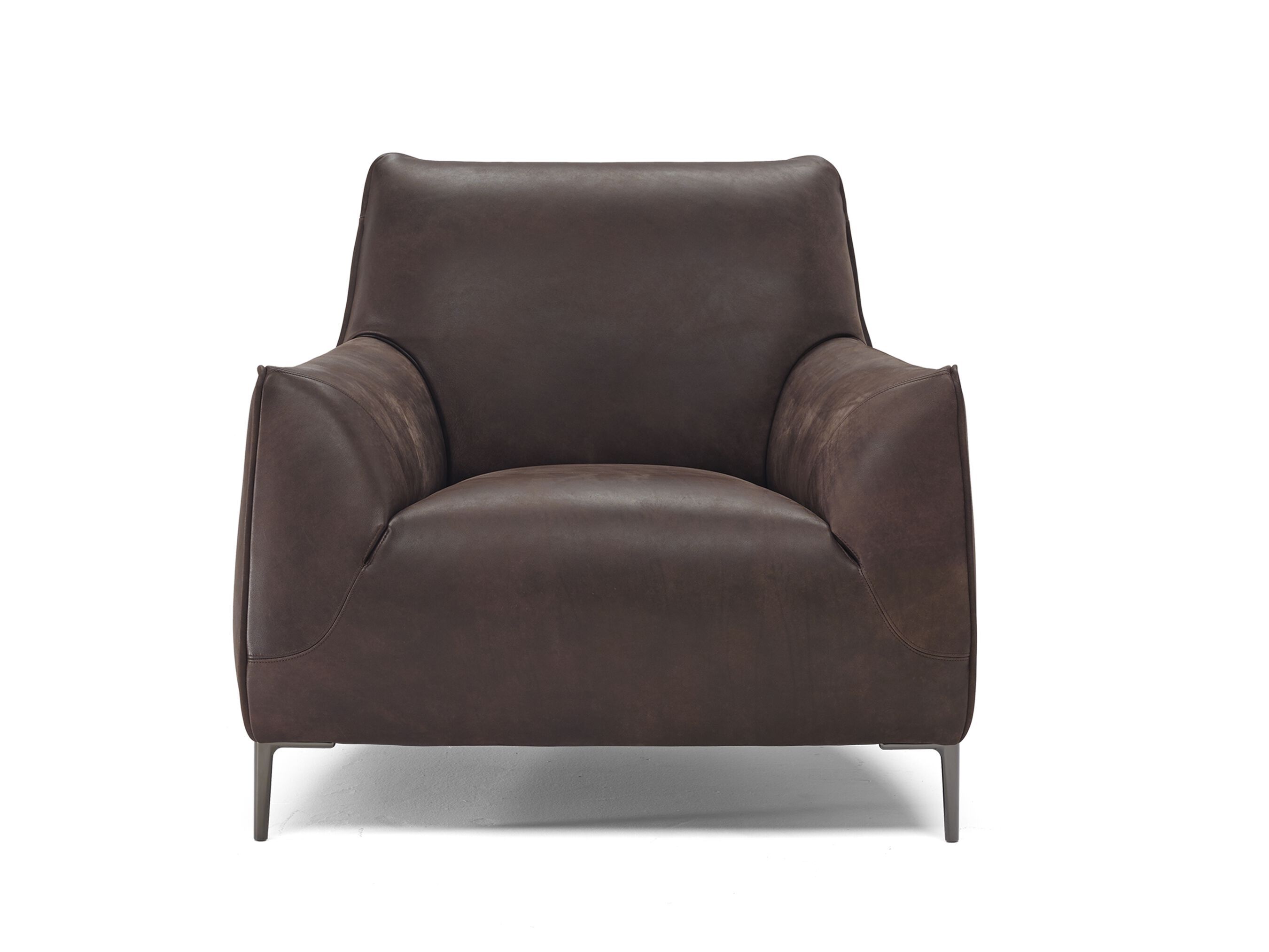 Кожаное кресло с подлокотниками Natuzzi Italia DOLLY ARCH-00047143 - Вид №3