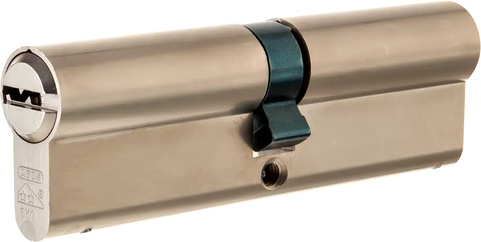 82732439 Цилиндр Abus D12 NIS, 35x45 мм, ключ/ключ, цвет никель STLM-0034926
