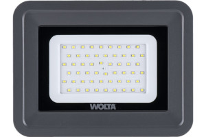 19517442 Светодиодный прожектор 50Вт 3000К IP65 4500 лм WFLY-50W/06 Wolta