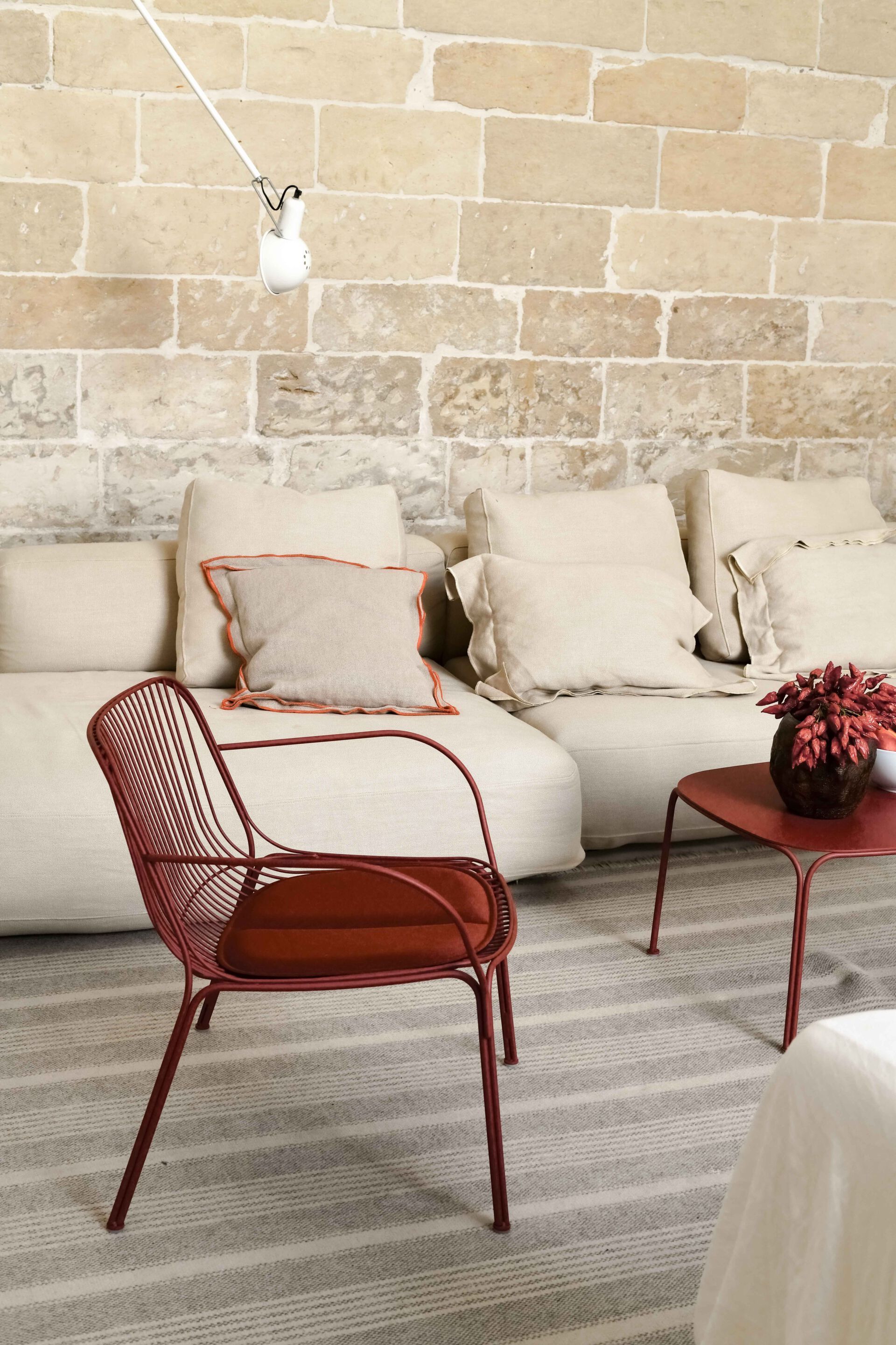 Садовое кресло из оцинкованной стали с подлокотниками Kartell Hiray ARCH-00023040 - Вид №8