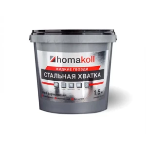 90276725 Клей HOMAKOLL Стальная Хватка жидкие гвозди 1.5 кг STLM-0889426