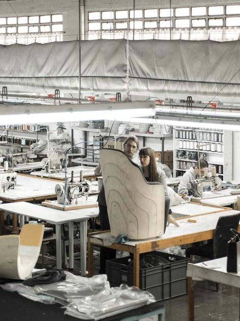 BD Barcelona Design Мягкое кожаное кресло Couture sun-id-1402528 - Вид №9