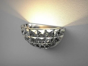 Alma light Настенный светильник из стекла отраженного света Deco