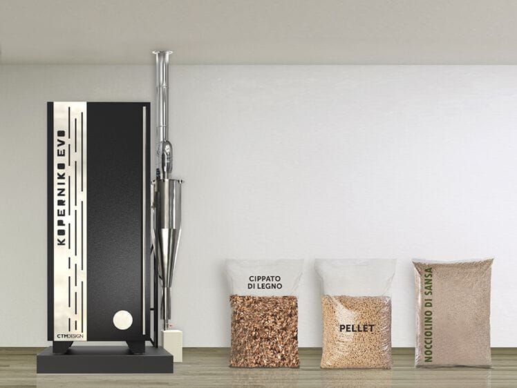 Пеллетный котел, косточковый орех и древесная щепа CTM KOPERNIKO EVO ARCH-00054892 - Вид №1
