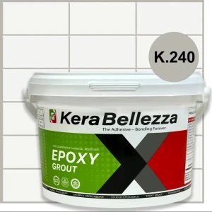 91665525 Затирка цветная эпоксидная KeraBellezza Design Цвет 240 Гейнсборо 1 кг. STLM-1371604