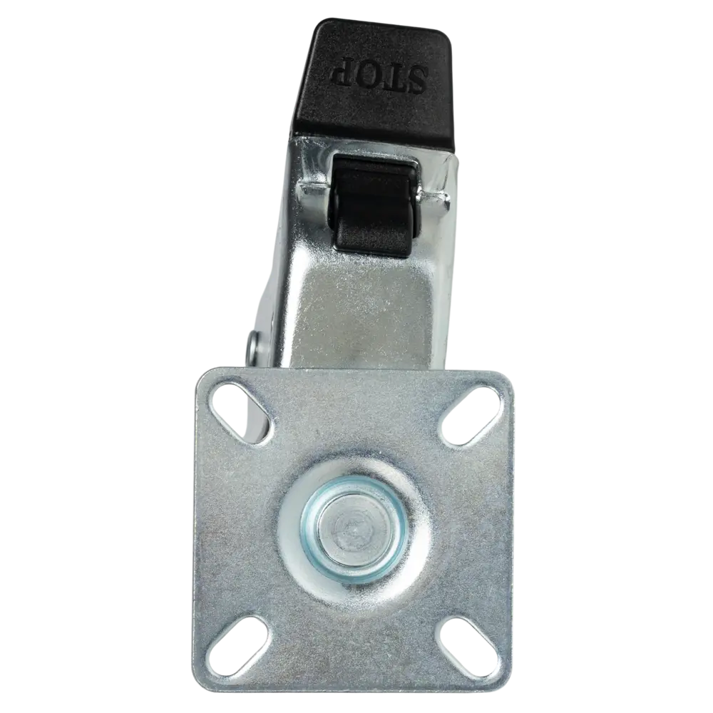 Профессиональный мебельный ролик с тормозом 75 мм серый 89415367 Santreyd STLM-1580728 - Вид №2