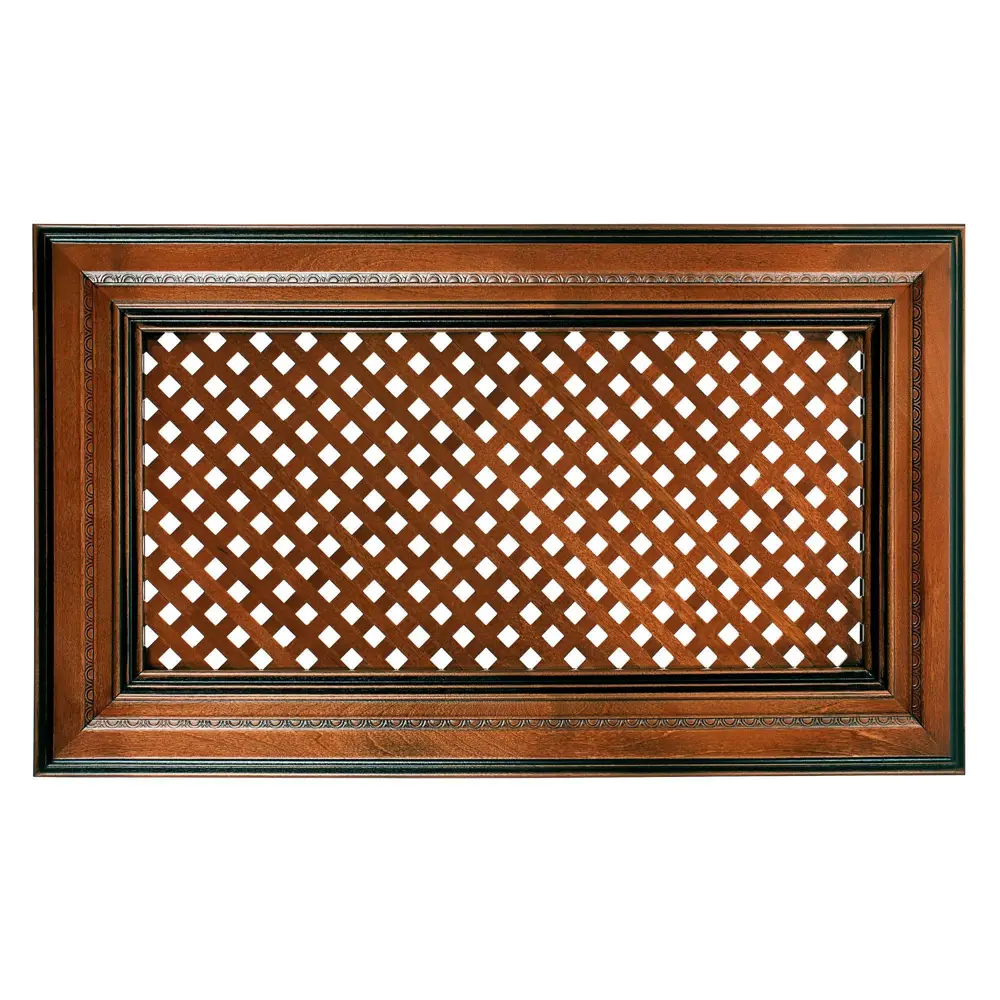 Дверь с решёткой для шкафа Delinia «Прованс» 60x35 см, массив ясеня, цвет бежевый STLM-2080487