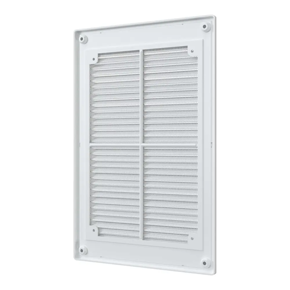 Вентиляционная решетка разъемная Fonet 200x300 мм пластик цвет белый STLM-2095329 - Вид №1