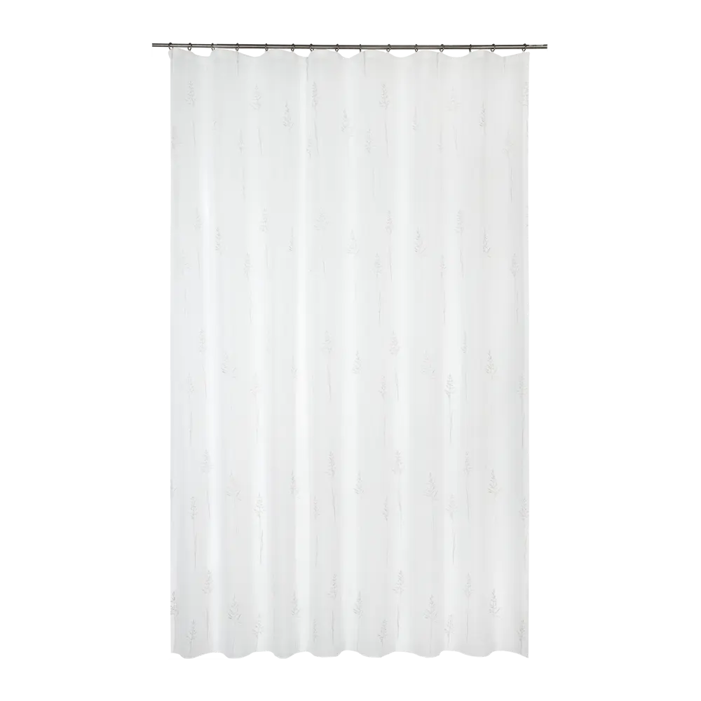 Тюль на ленте «Нежность» 250x280 см цвет серый GARDEN STLM-2125188