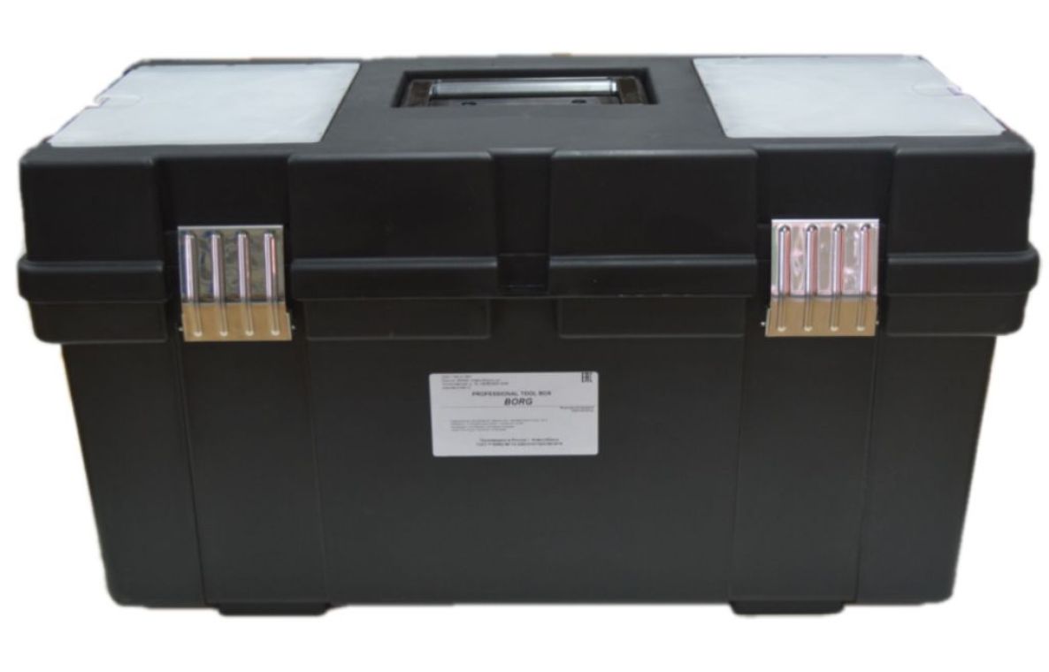 BORG19-4 Ящик для инструмента BORG 19-4 Черный Цветочная коллекция 