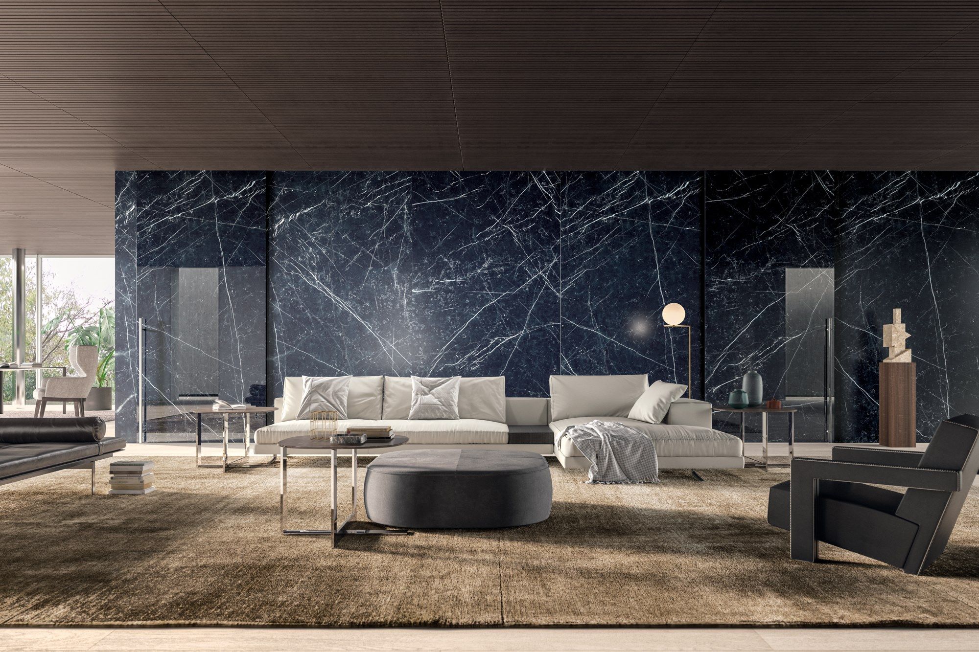 Раздвижные стеклянные двери HenryGlass VITRA ARCH-00075950 - Вид №1