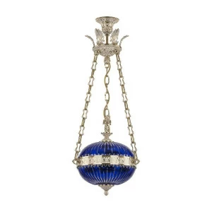 Подвесной светильник синий Bohemia Ivele GW Clear Blue BOHEMIA IVELE 7100 00-3890248 Синий