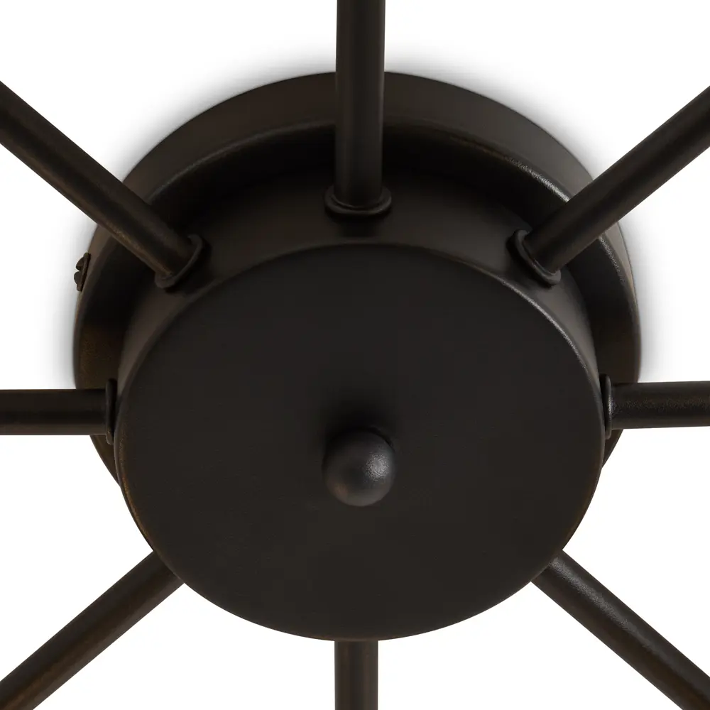 Люстра Freya Ava: 8-рожковая черная с шароподобными плафонами 89426753 STLM-1571566 - Вид №2