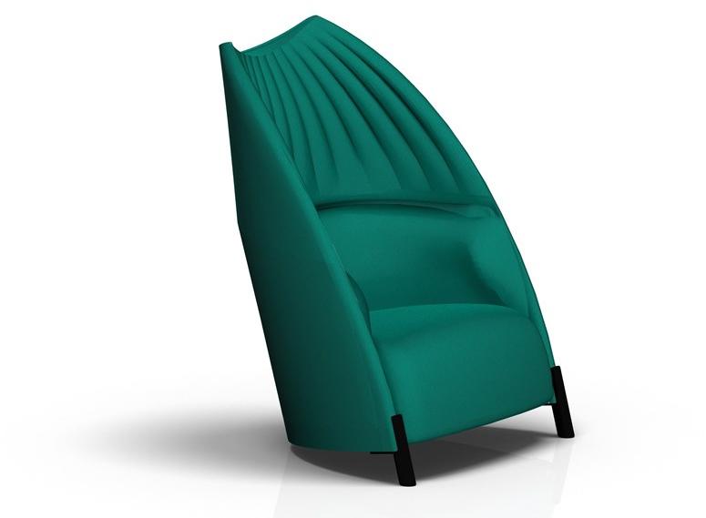 Luxy Кресло из ткани с высокой спинкой Biga sun-id-1486610 - Вид №1