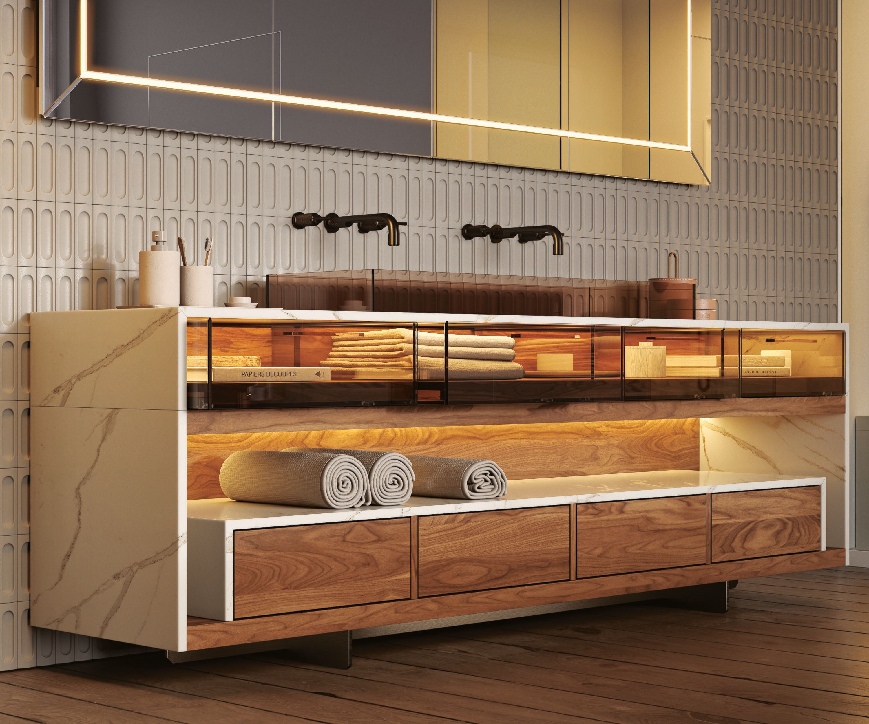 Напольная мебель для ванной MOMA Design Excellent ARCH-00121543 - Вид №3