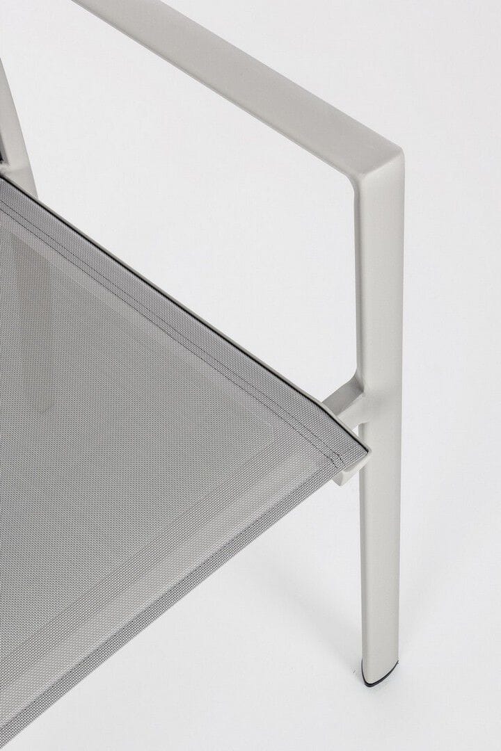 Алюминиевый штабелируемый садовый стул с подлокотниками BIZZOTTO Konnor ARCH-00101358 - Вид №30