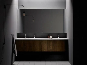 INBANI Модульная тумба под умывальник из дерева с дверцами Strato