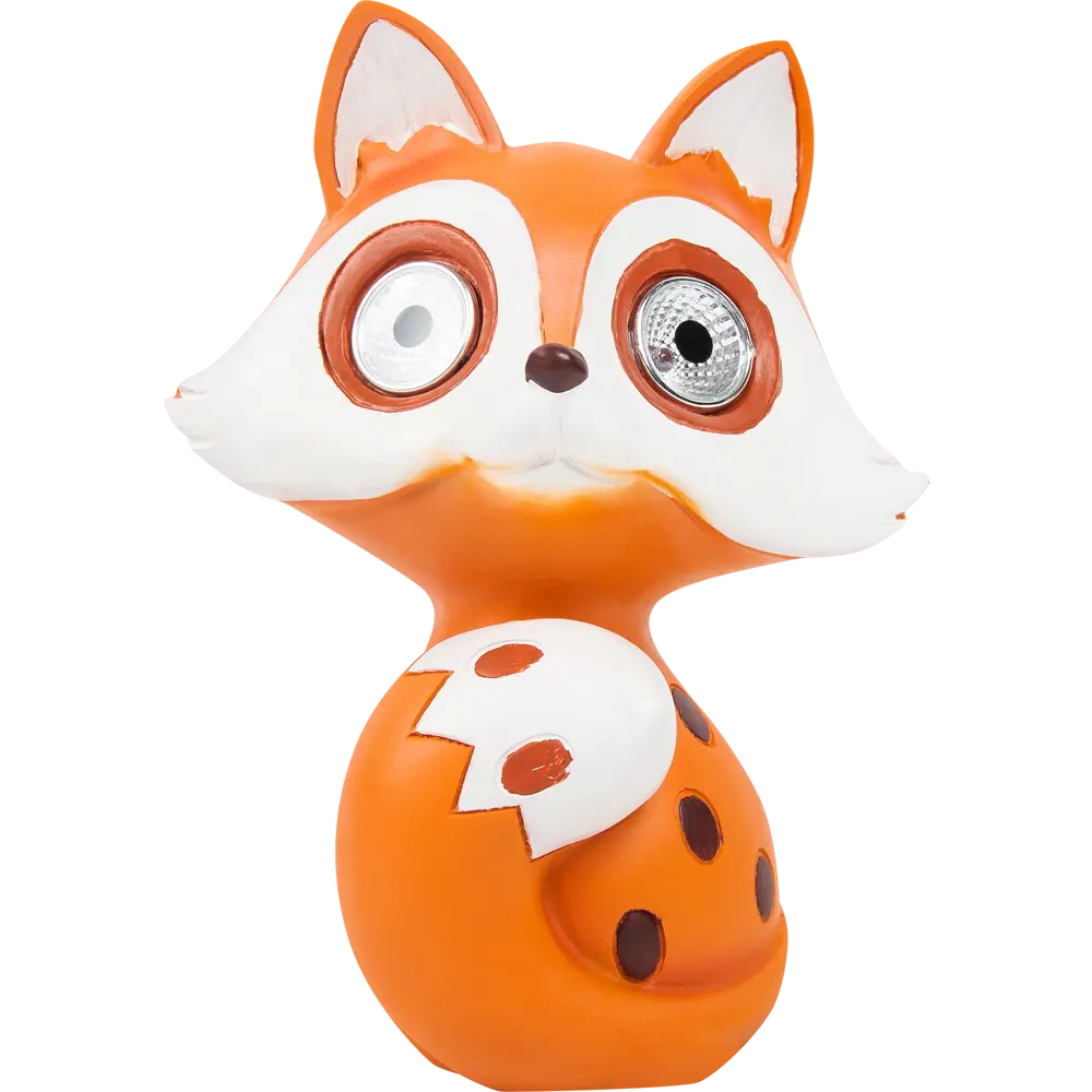 Фигурка садовая «Лисёнок» на солнечных батареях РОСТЕРМ STLM-2158207 - Вид №1