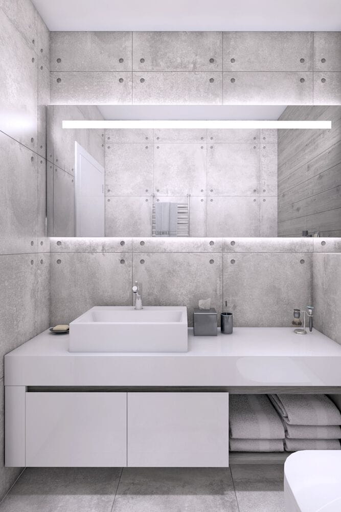 Цементное полимерное покрытие IDEAL WORK CONCRETE OPTIK ARCH-00031889 - Вид №4