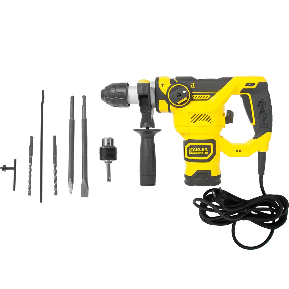 Перфоратор SDS-plus Stanley Fatmax FME1250K 1250 Вт, 3.5 Дж STLM-2175772 - Вид №5