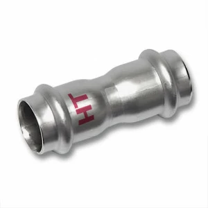 61827054 SANHA 18270 пр.-фит. нерж., упл.фитон муфта двойная ВПр 54 мм